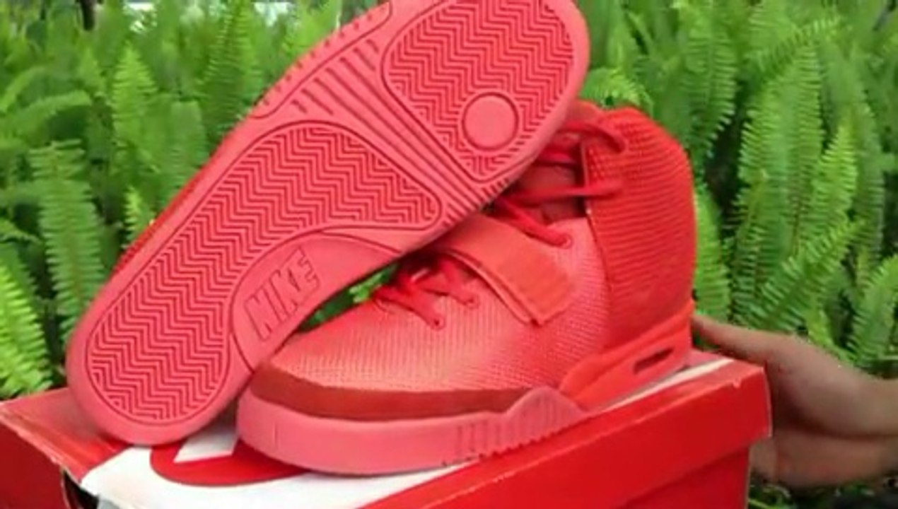 Nike Air Yeezy 2 Perfect Version Men Shoes Red Review From tradingaaa.com