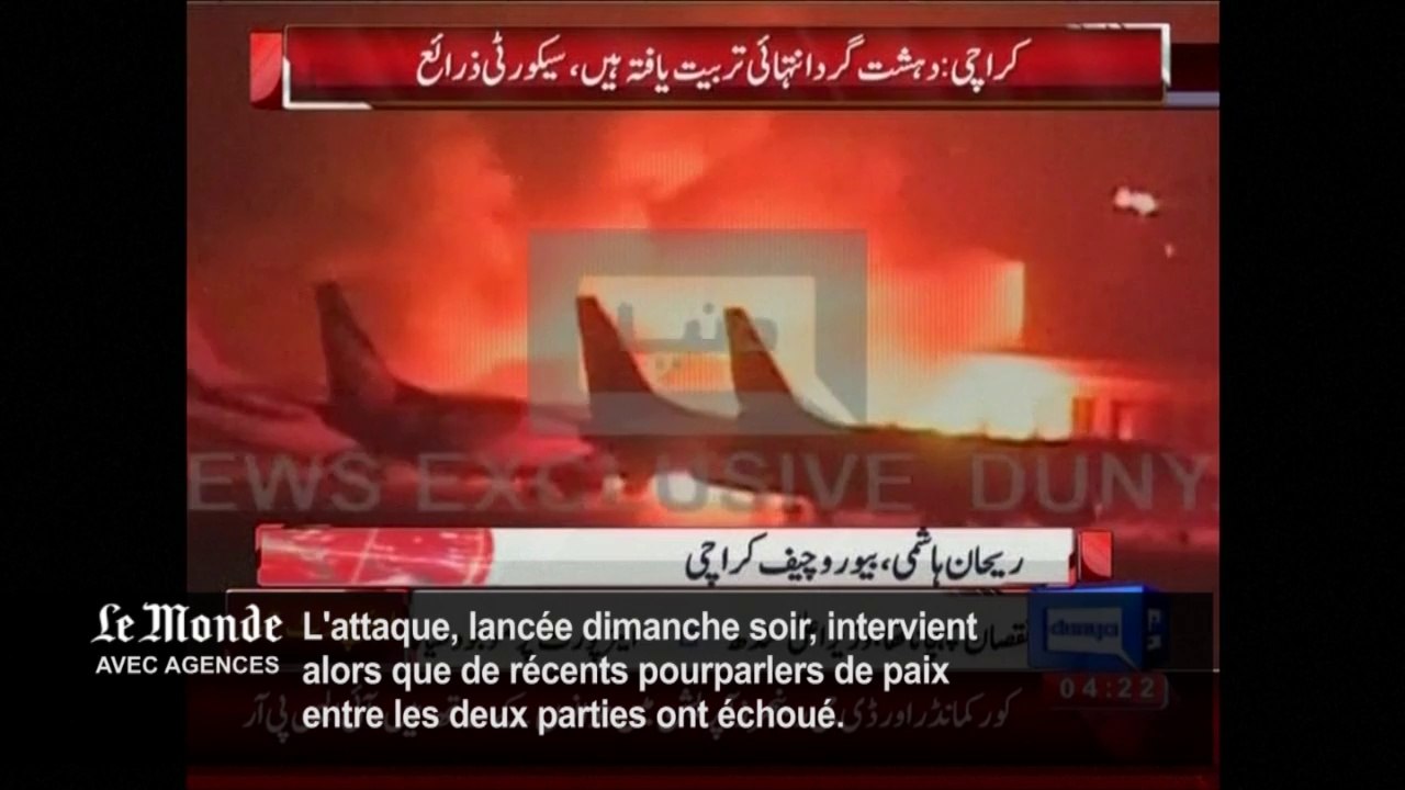 Attaque des talibans à l'aéroport de Karachi