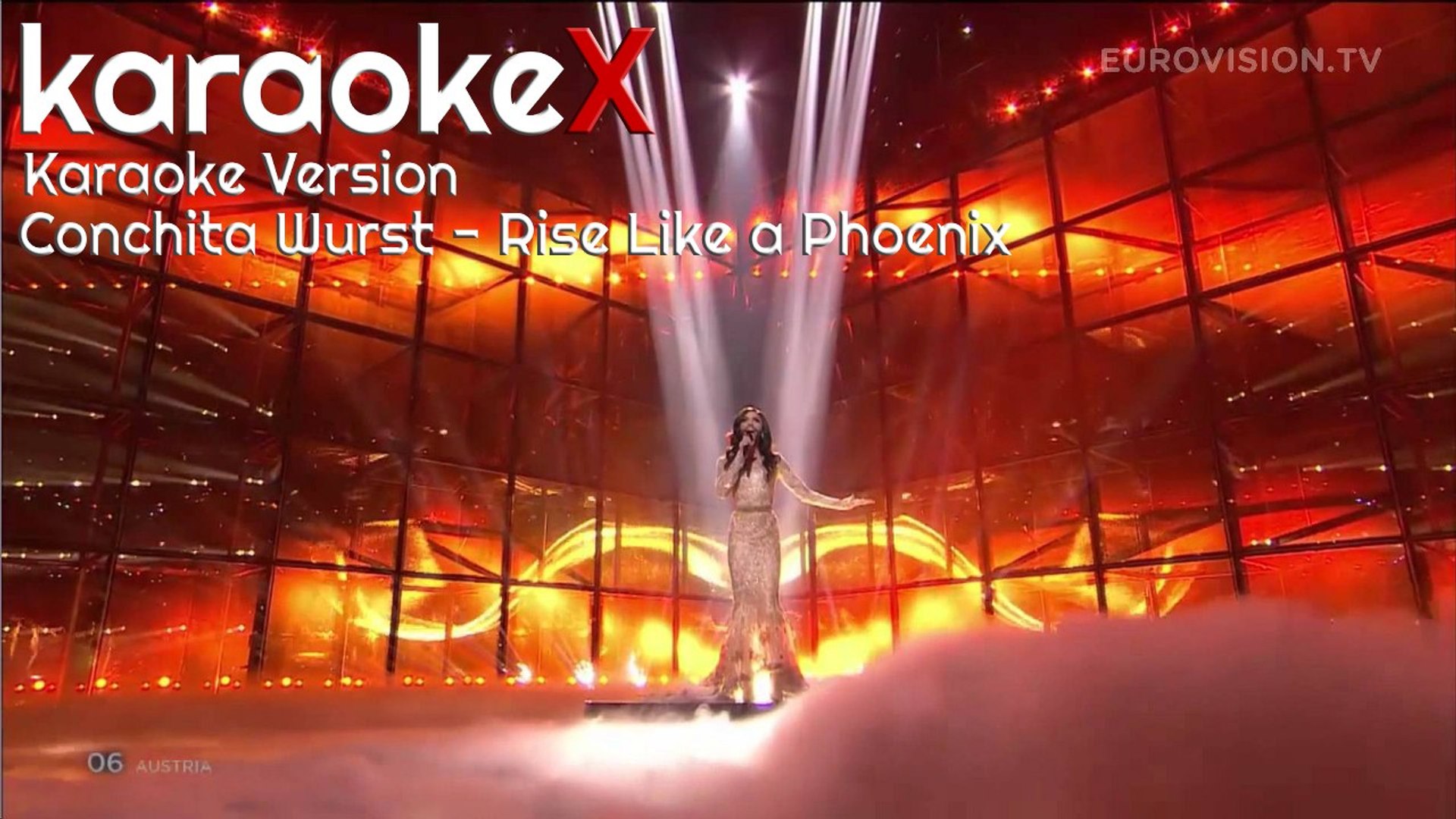 Conchita Wurst - Rise Like a Phoenix Karaoke Version (KaraokeX) - video  Dailymotion