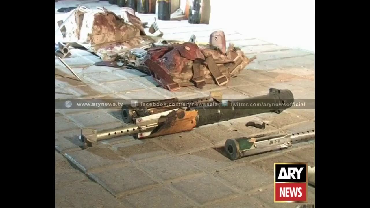 Indian Arms And Ammunition Found on The Bodies of The Militants.
