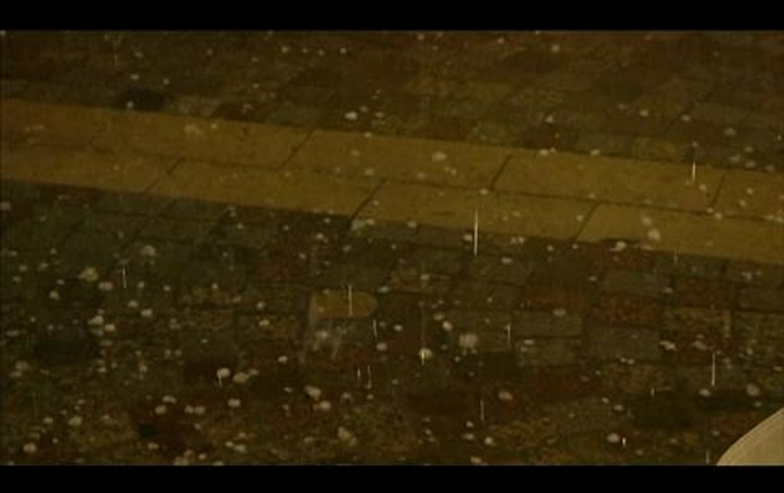 Orage et grêle : "Je n'avais jamais vu ça de ma vie", raconte Marc