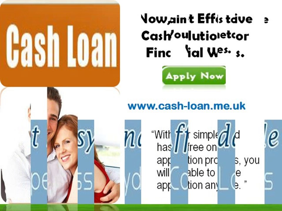 Instant Cash Loans- Obtains Affordable Funds to Meet Your Instant Emergency