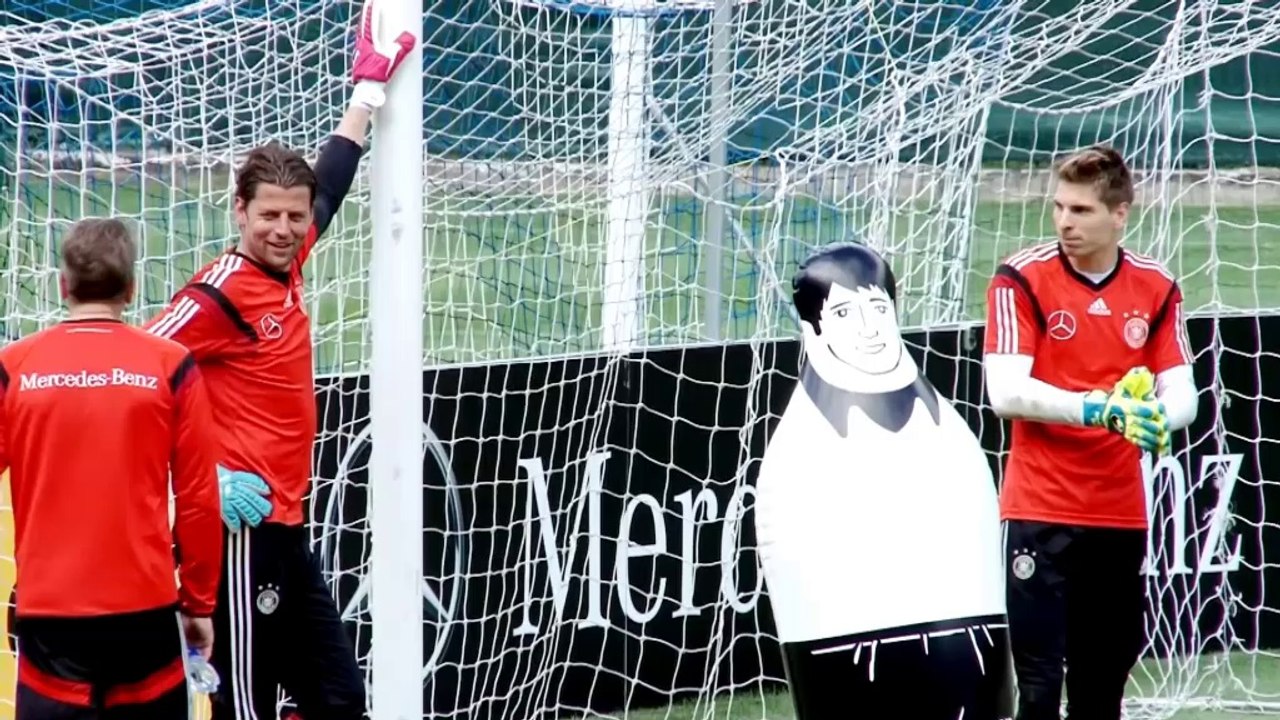 Neuer back! Erstes Training im Campo Bahia