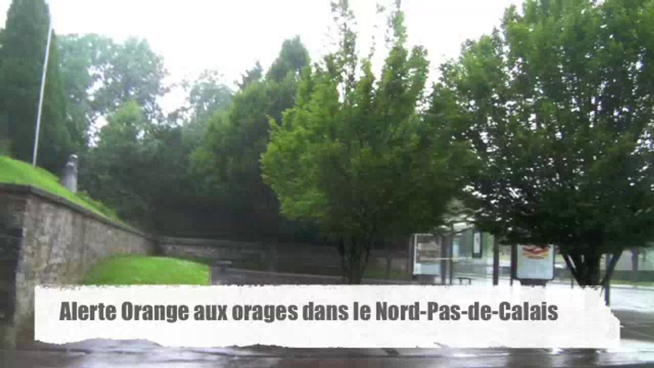 Orage sur Maubeuge