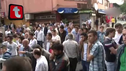 Eylemcilerin Yanına gitti ve...