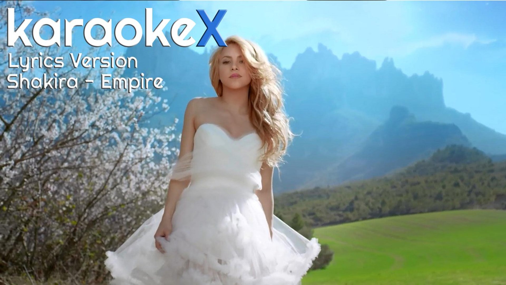 Shakira Empire Lyrics Version Karaokex Video Dailymotion