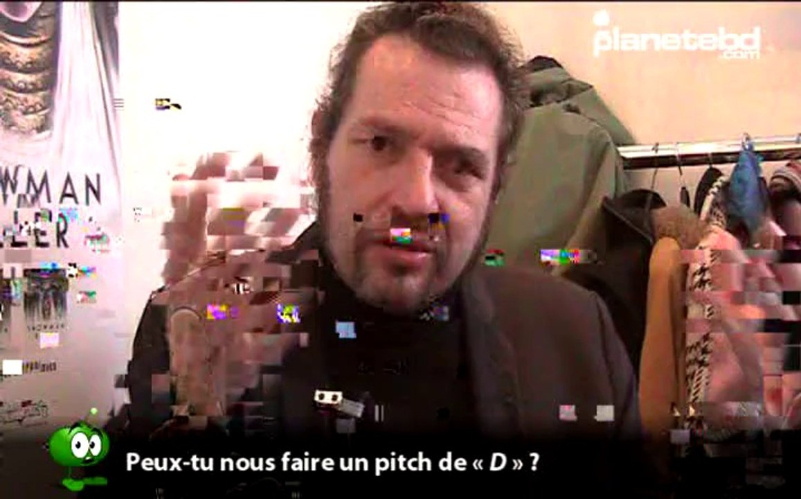 Bruno Maiorana en interview pour planetebd.com