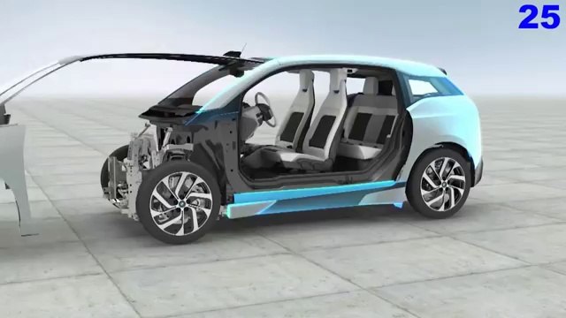 BMW i3 - 3D Video Animation Movie - Electric Car