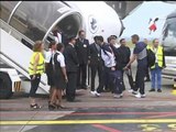 Mondial: les Bleus montent dans l'avion pour rejoindre le Brésil - 09/06