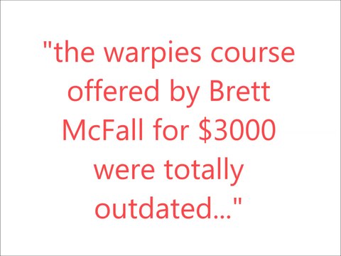 1. Brett McFall - Do Not Purchase Anything From Brett McFall