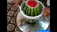 karpuz kesmek hiç bu kadar kolay olmamıştı :) - canı çeken beğensin :)