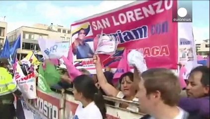 Tight race in Colombian second round presidential campaign