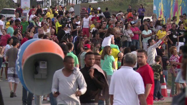 وضع اللمسات الأخيرة على ملعب ساو باولو في البرازيل