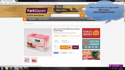 Ofçay Form Karışık Bitki Çayı (20 Adet Fincan Poşet)