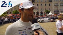 Le Mans 2014 - Mark Webber (Porsche) livre ses premières impressions