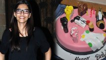 Sonam Kapoor Birthday 2014 – Deglam Look & Fashionable Cake