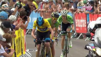 Criterium du Dauphine: İkinci etabın sonu