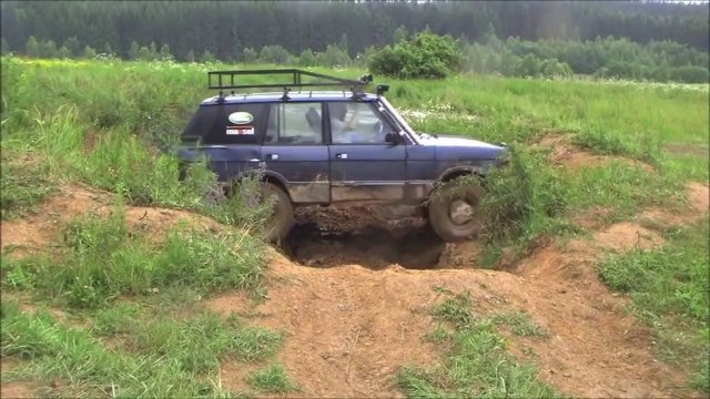 Frank SanPietro Off Roading in Range Rover