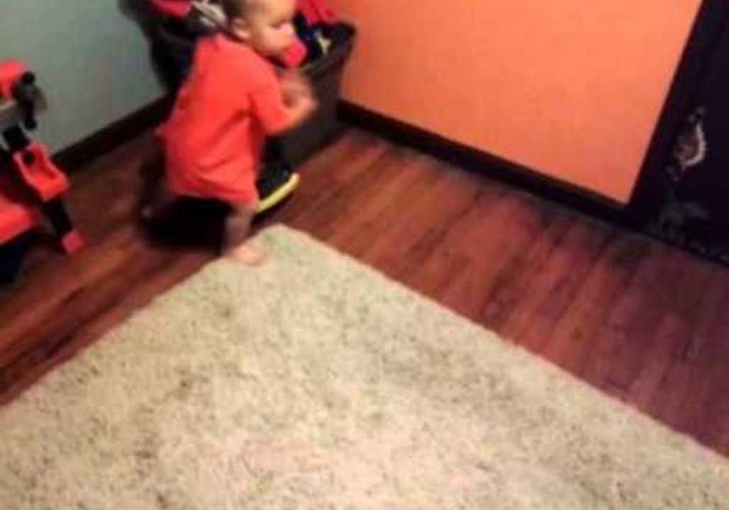 Two-Year-Old Has Slam Dunk Fail