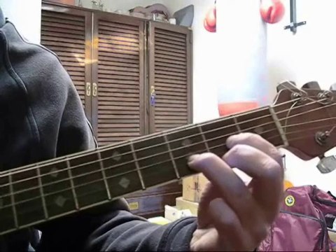 RE maggiore - Chitarra Accordi maggiori semplici