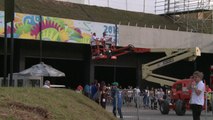 Sao Paulo puts finishing touches to World Cup stadium