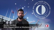 2010 Yılı Siyaset Bilimi ve Uluslararası İlişkiler Mezunu - Serdar Durukan