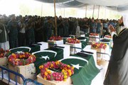 Dunya News-Karachi attack: Funeral prayers of martyred Rangers, ASF officials offered