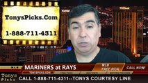 Tampa Bay Rays vs. Seattle Mariners Pick Prediction MLB Odds Preview 6-9-2014