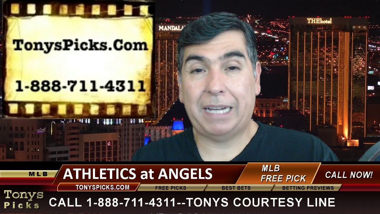 LA Angels vs. Oakland Athletics Pick Prediction MLB Odds Preview 6-9-2014