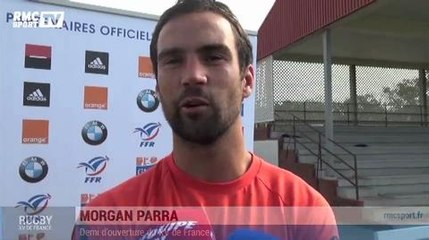 Football / Le XV de France derrière les Bleus de Deschamps - 09/06