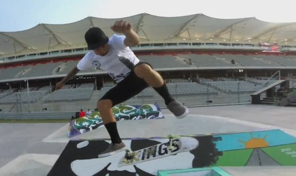 GoPro presents GoPro Skate Street With Chris Cole and Friends - 2014 Summer X Games Austin - Skateboard
