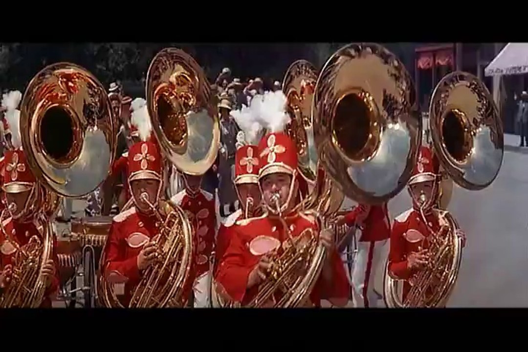 The Music Man "Seventy-Six Trombones" (finale)   lyrics link