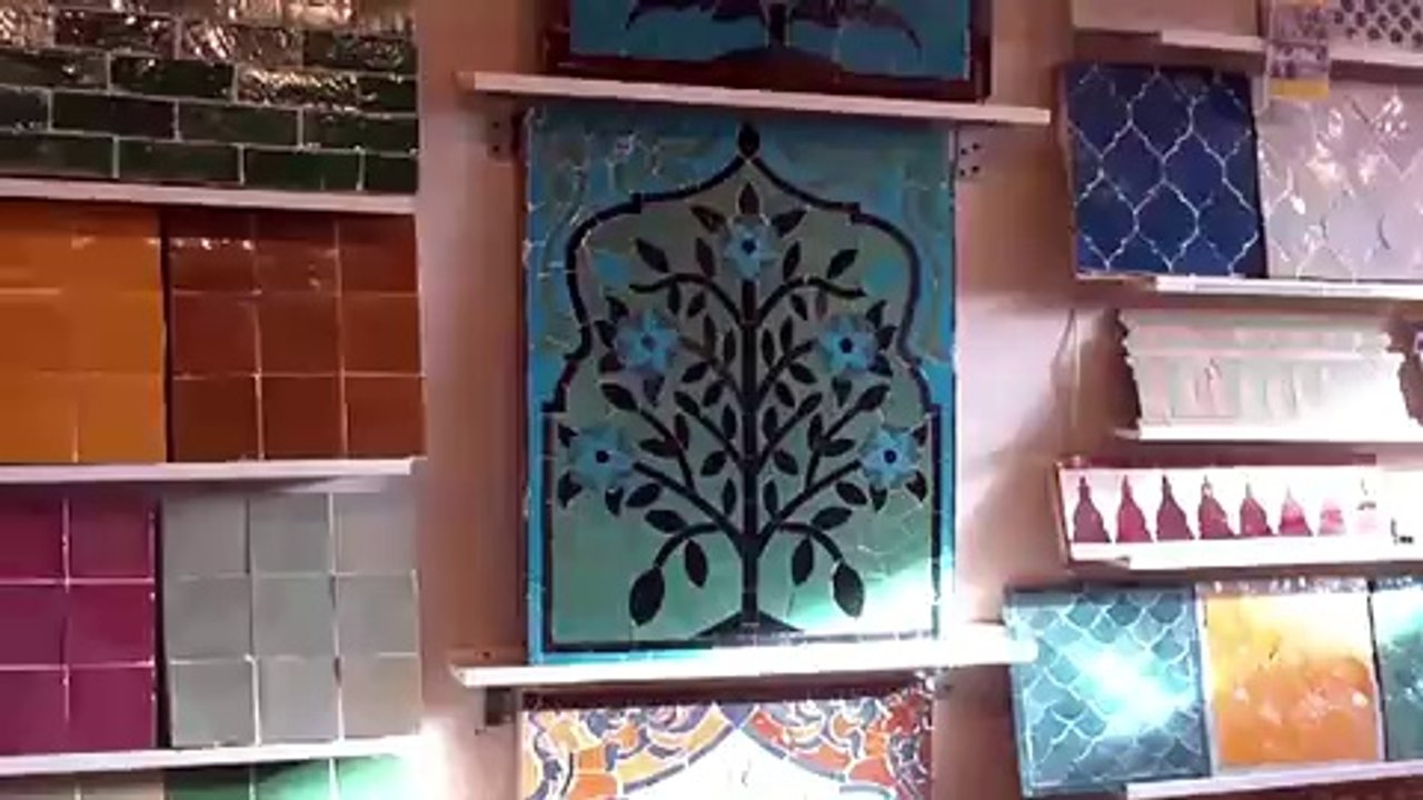 Moroccan tiles -  Moorish tiles - Zillij Tiles - Zellige - Fez tiles