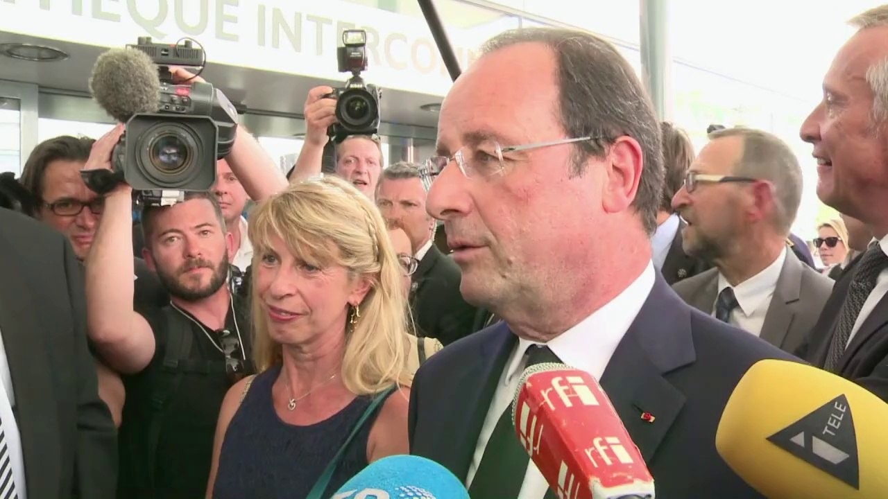 Hollande en Corrèze pour un hommage aux "pendus de Tulle"
