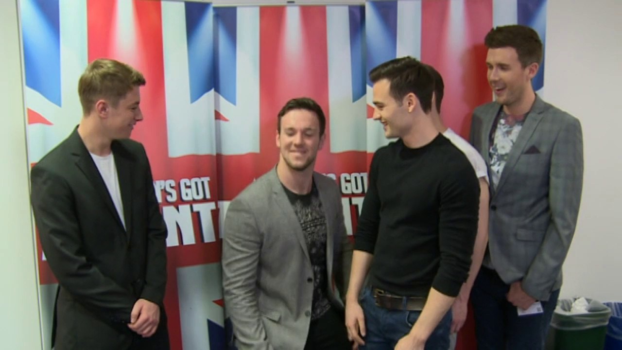Collabro celebrate BGT win and chat cougar admirers