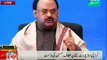 Altaf Hussain strongly condemns the terrorist attack on the Karachi Airport