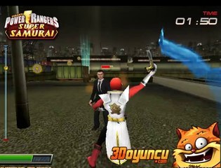 3D Power Rangers Super Samuray - 3D Oyuncu