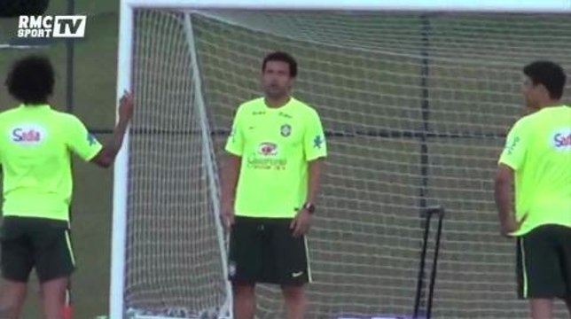 Coupe du monde / Les Brésiliens s'amusent à l'entraînement - 09/06