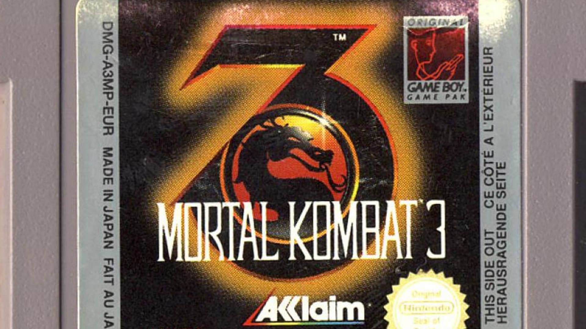 Mortal Kombat 3 (game boy) Game BoxBox My Games! Reproduction game boxes