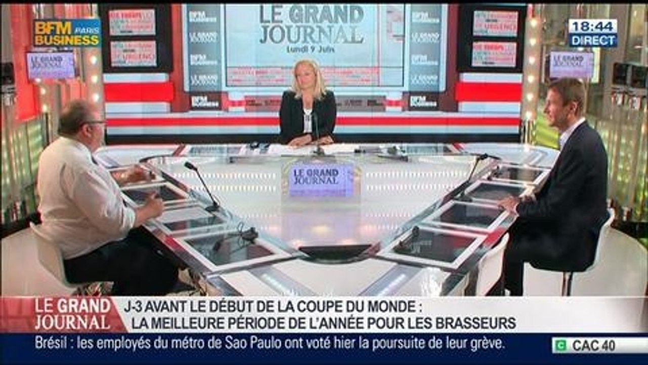 E. Lechypre: La Coupe du Monde va booster la consommation de bière - 09/06