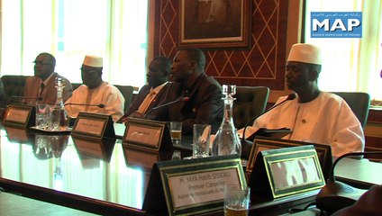 Mohamed Cheikh Biadillah s'entretient avec le Président de l'Assemblée nationale du Mali