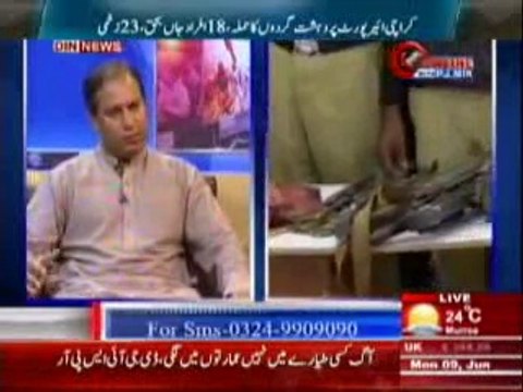 Pakistan Online with PJ Mir - Karachi Airport Per Dehshat Gardo Ka Hamla - 9 June 2014