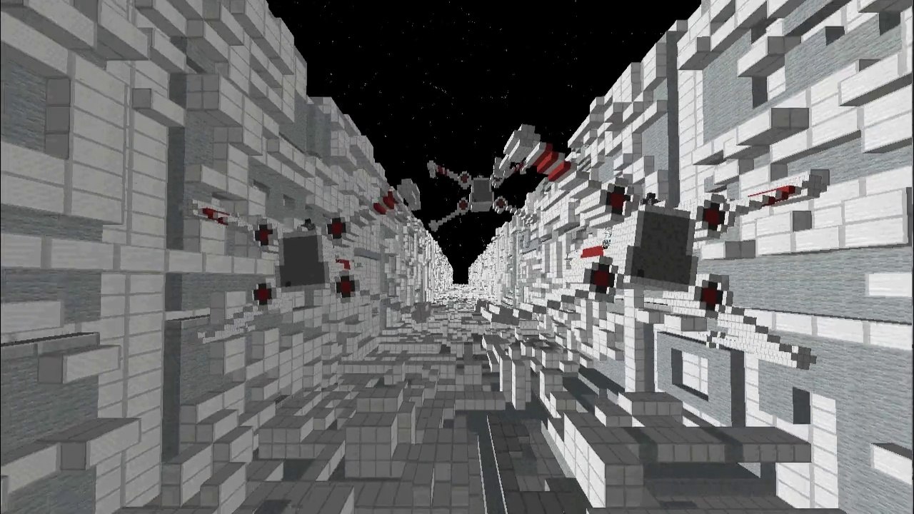 Star Wars IV [EN] - trench run scene revisited