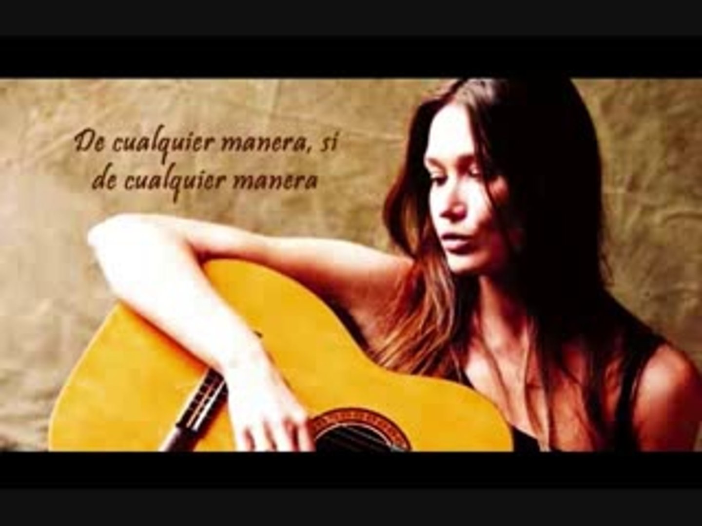 ⁣Le plus beau du quartier- Carla Bruni (french song)