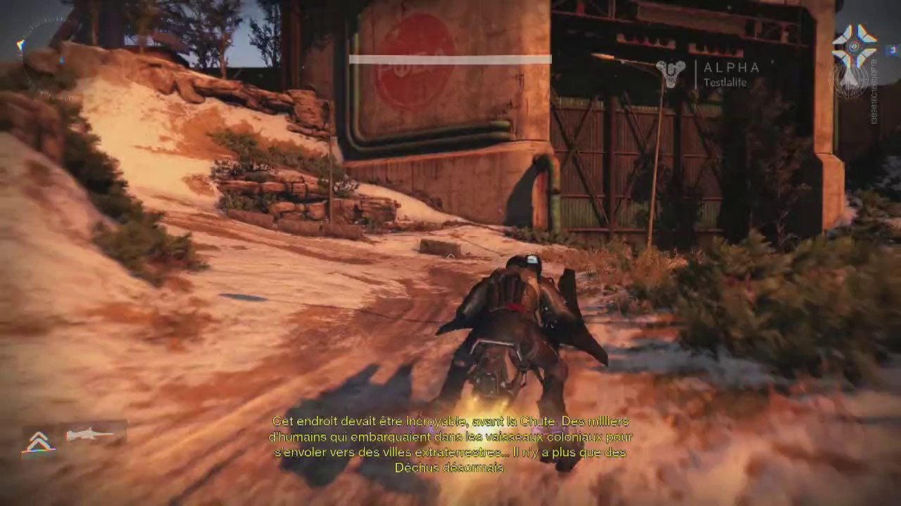 Destiny : Balade soleil couchant