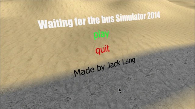 Let´s Play Waiting on the bus simulator #001 - Die unendliche Geschichte