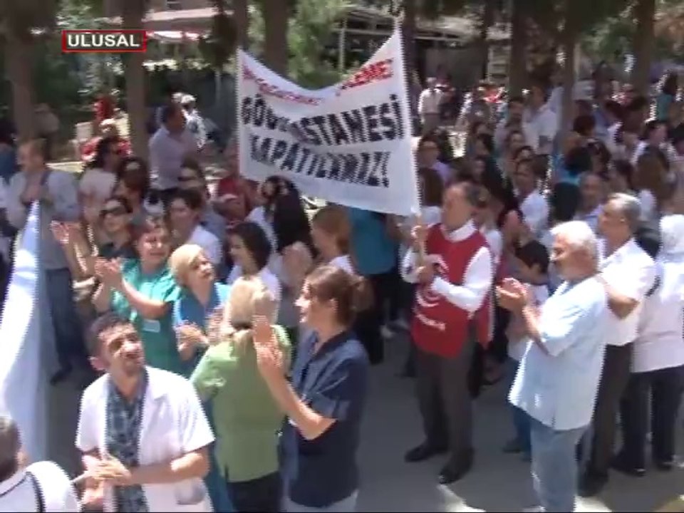 'Hastaneme dokunma!'