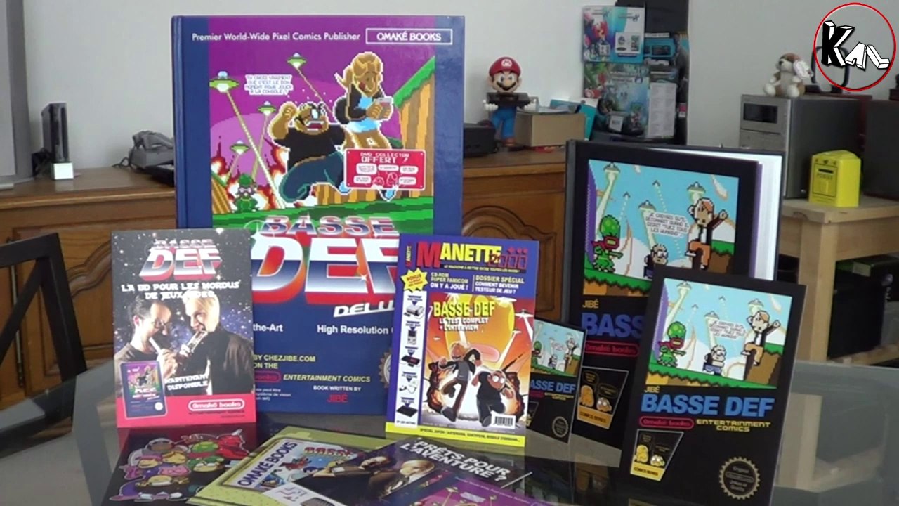 Unboxing Basse Def Deluxe édition + bonus (Omaké Books)