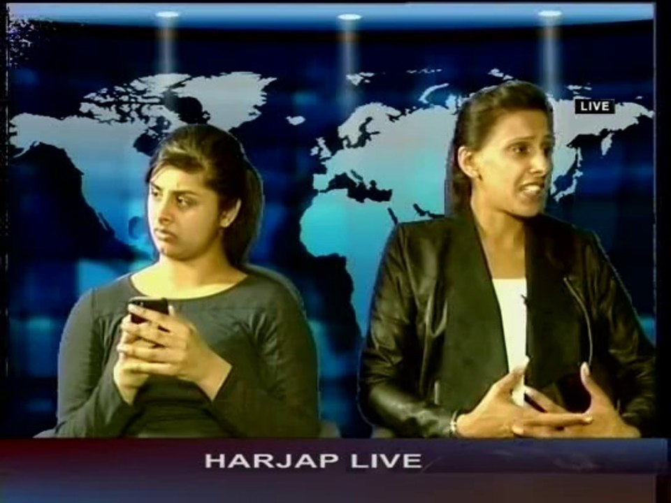 Pam & Aaisha Malhi - Live with Harjap Bhangal (9 June 2014)