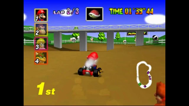 Mario Kart 64 - Coupe Champignon 50cc